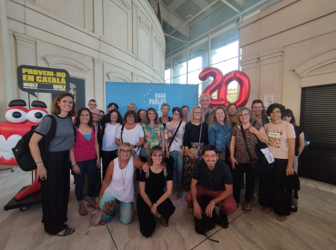 El VxL del CNL de Barcelona a la celebració dels 20 anys del VxL