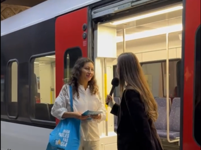 Aprenenta del Voluntariat per la llengua